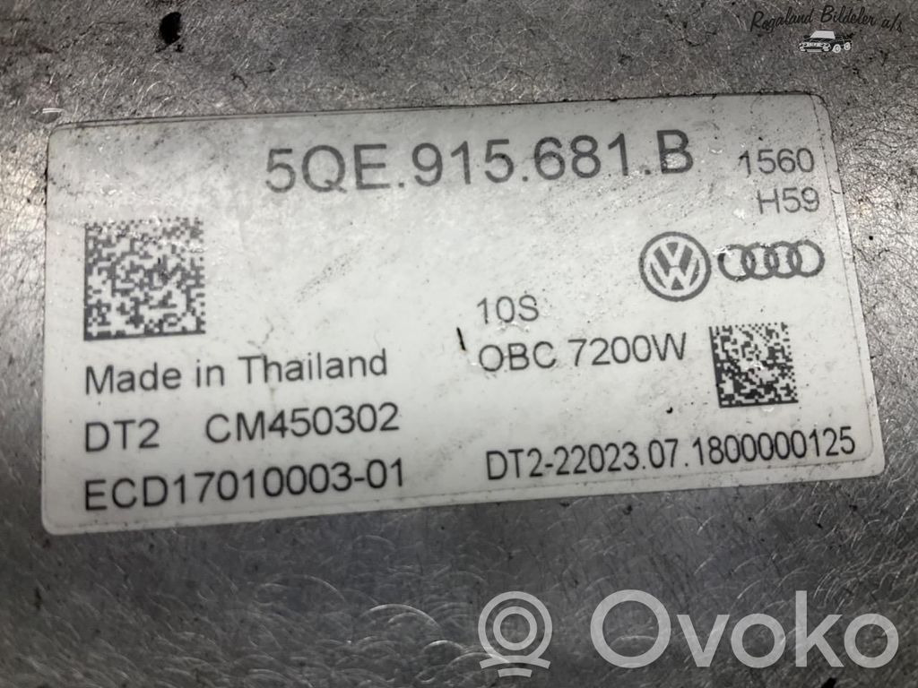 Volkswagen e-Golf Ładowarka do akumulatora 