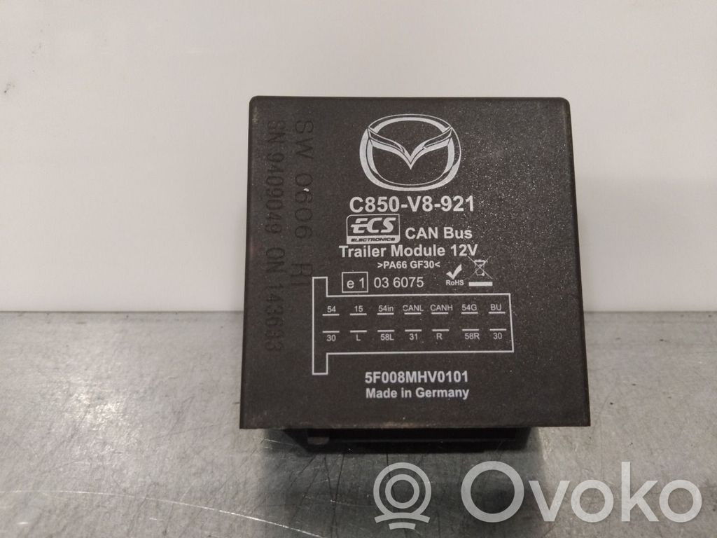 Mazda 6 Tow bar trailer control unit/module 