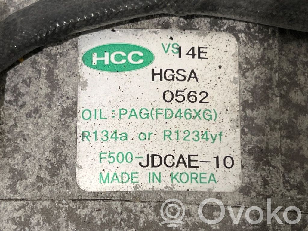 Klimakompressor Pumpe   97701A6500,F500JDCAE10,97701A6500,F500JDCAE10