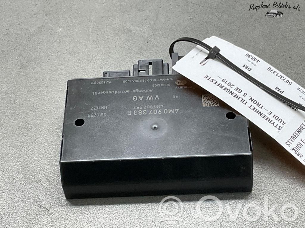 Audi e-tron Tow bar trailer control unit/module 