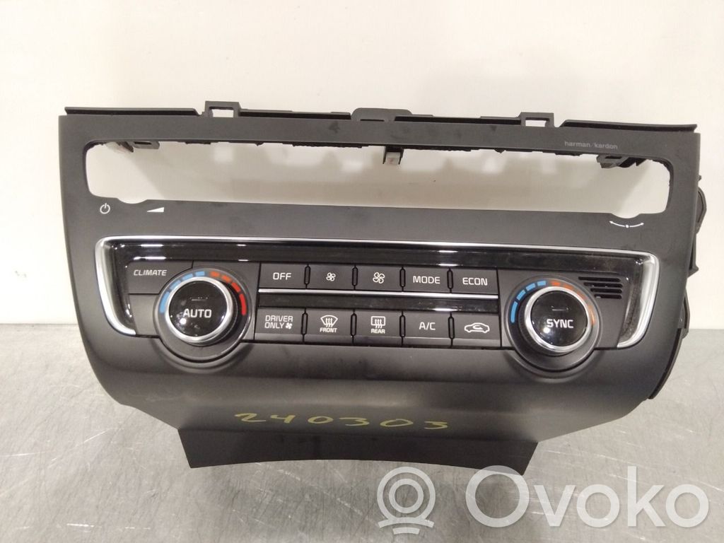 KIA Optima Console centrale, commande chauffage/clim 