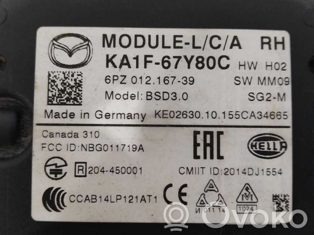 Sensor de radar Distronic   KA1F67Y80E,KA1F67Y80C,KA1F67Y80C,KA1F67Y80C,KA1F67Y80E