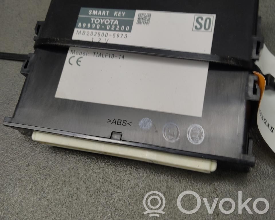 Toyota Auris E180 Centralina/modulo keyless go