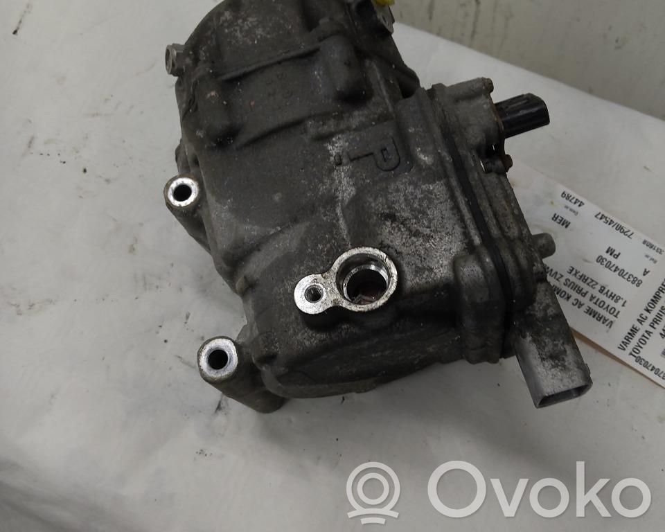 Toyota Prius (XW30) Klimakompressor Pumpe 