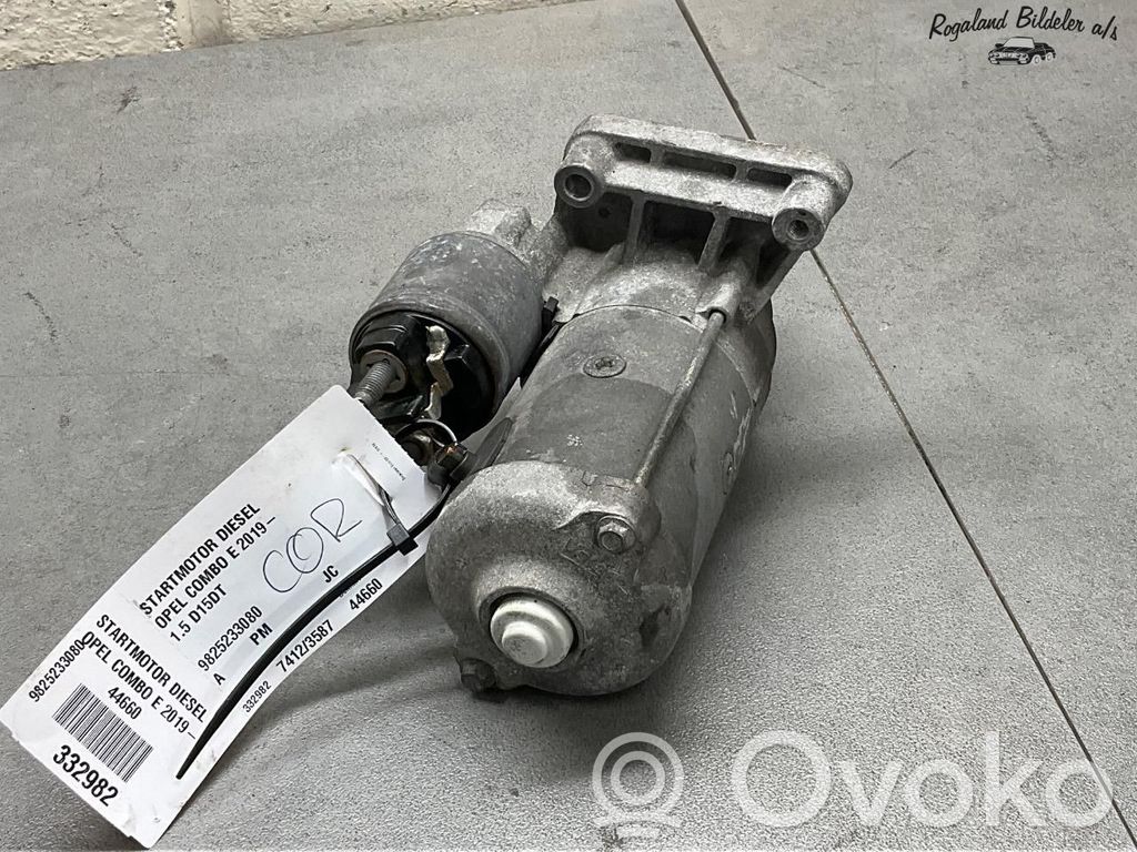 Starter motor   9825233080,9825233080,9825233080