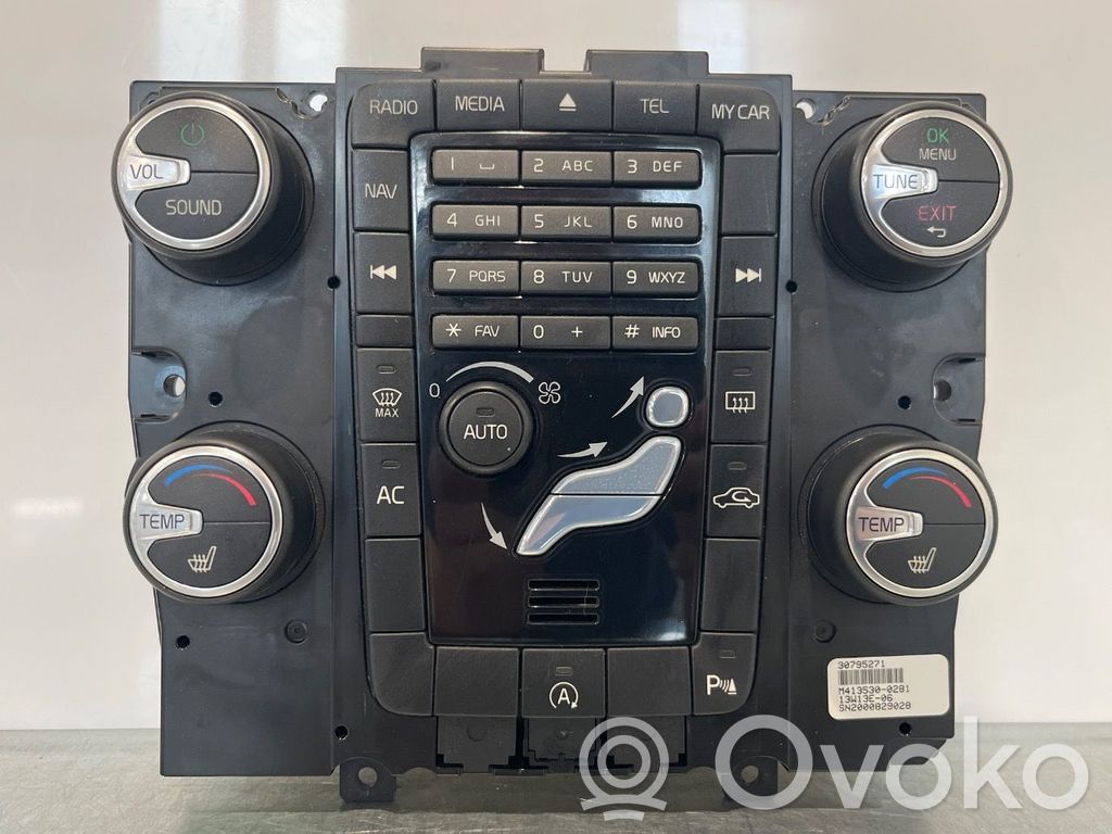 Console centrale, commande chauffage/clim   30795271,30795271,30795271,30795271