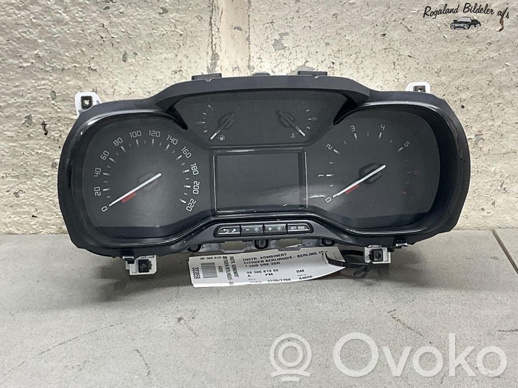 Citroen Berlingo Vitezometru (grup de instrumente)