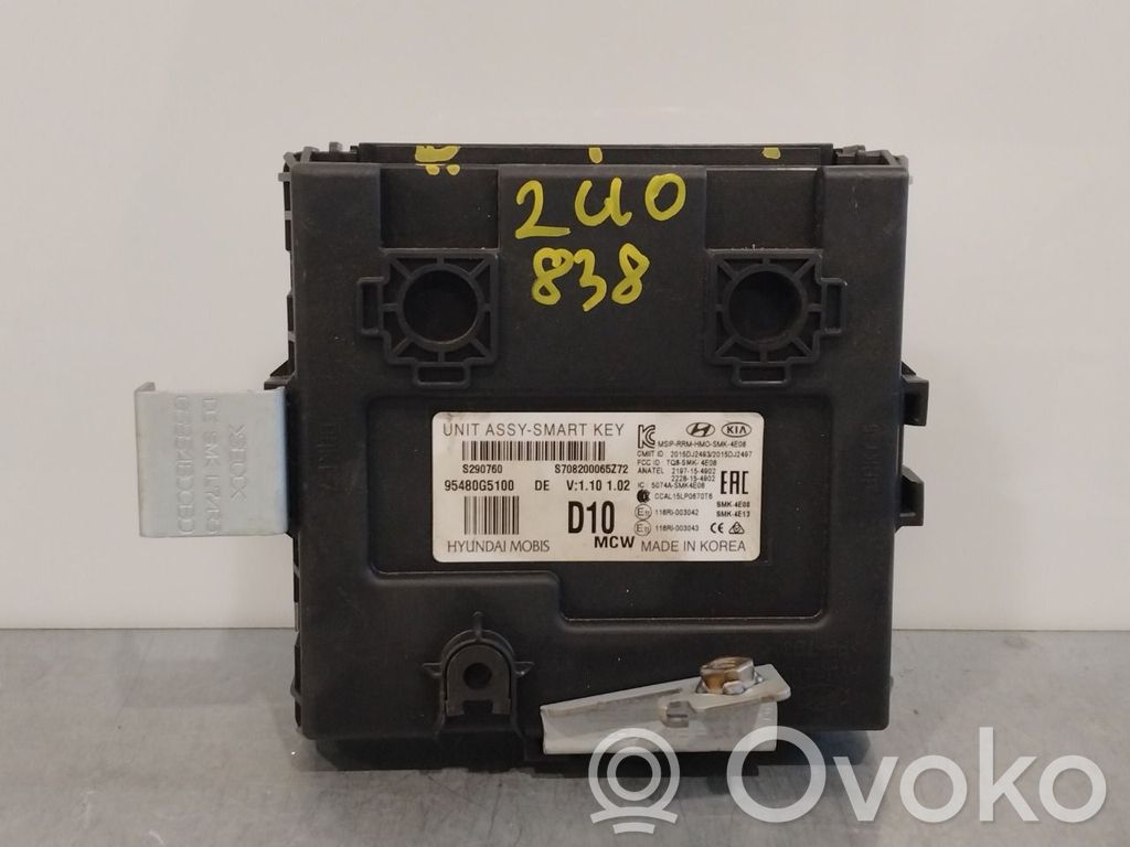 KIA Niro Module de contrôle sans clé Go 