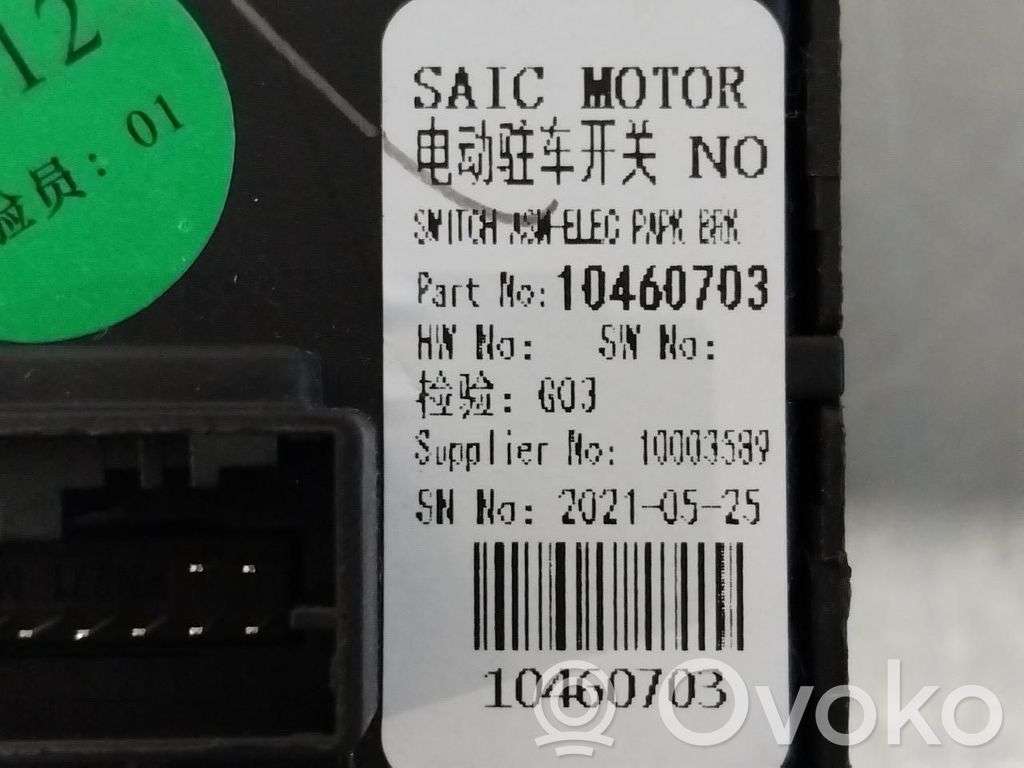 Interruptor del freno de mano/estacionamiento   NONR,10460703,10460703,10460703,NONR