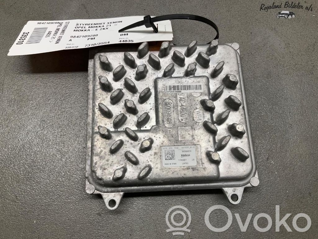 Opel Mokka B Unitate/modul control lămpi xenon