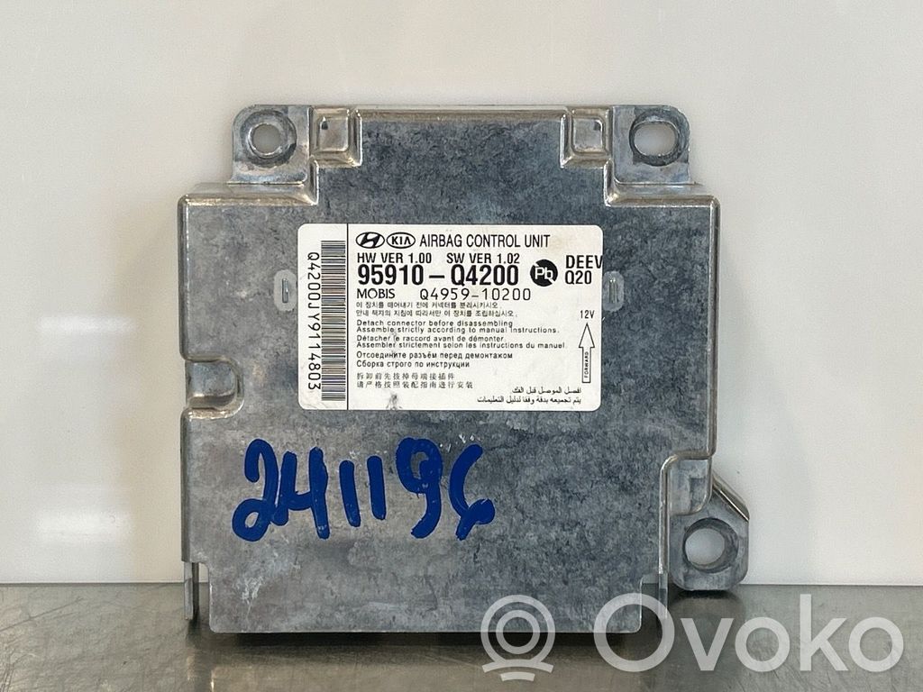 Centralina/modulo airbag   95910Q4200,95910Q4200,95910Q4200,95910Q4200