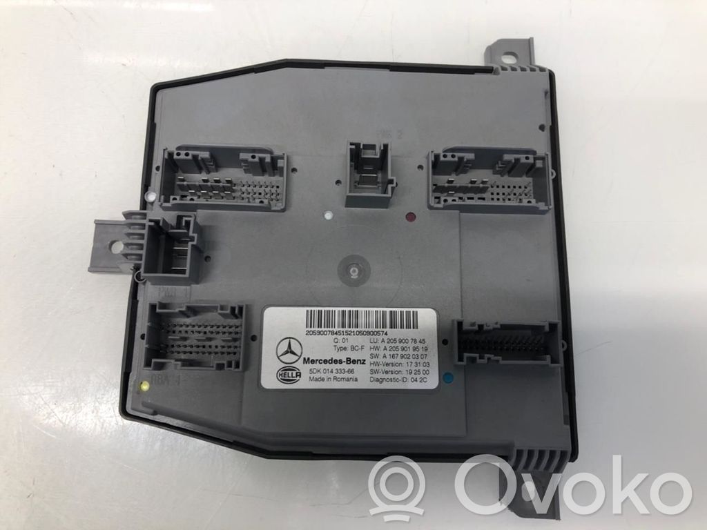 Mercedes-Benz EQC Modulo di controllo del corpo centrale