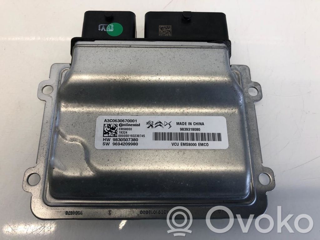 DS Automobiles 7 Crossback Centralina/modulo motore ECU 