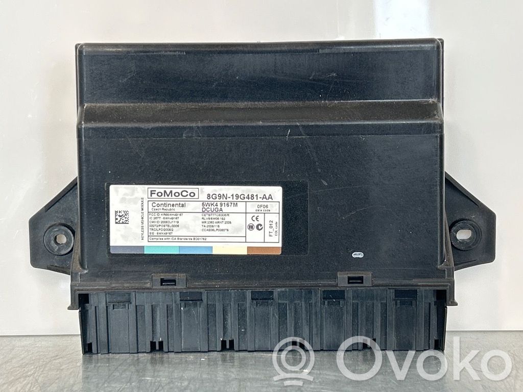Centralina/modulo keyless go   30659958,8G9N19G481AA,8G9N19G481AA,30659958,8G9N19G481AA