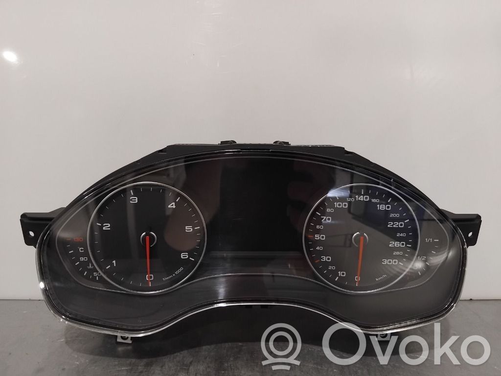 Audi A6 S6 C7 4G Speedometer (instrument cluster) 