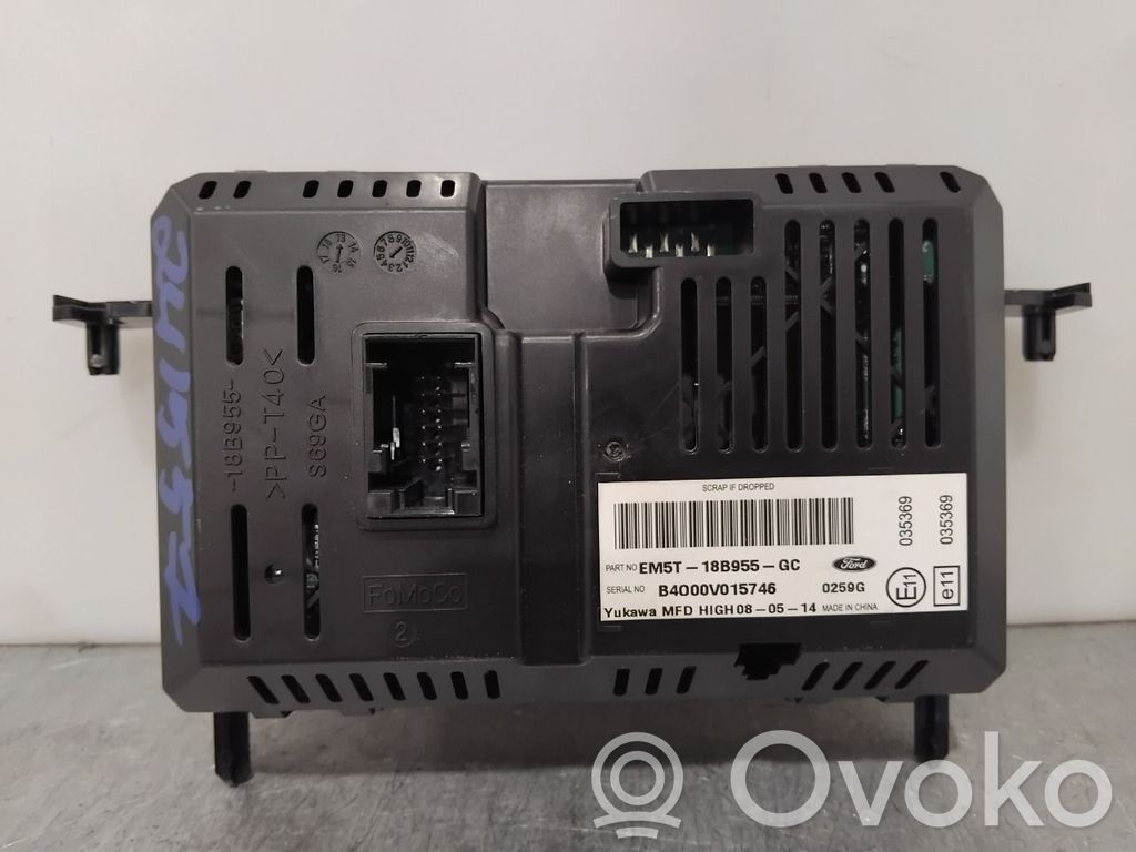 Ford Focus Head unit multimedia control 