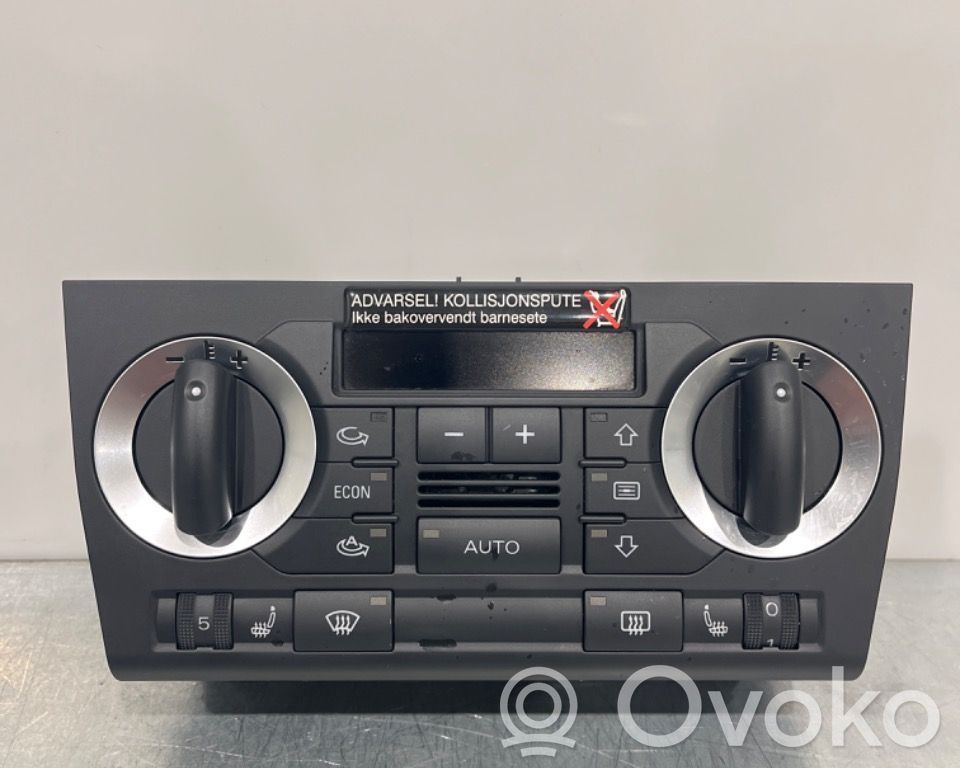 Audi A3 S3 8P Console centrale, commande chauffage/clim 