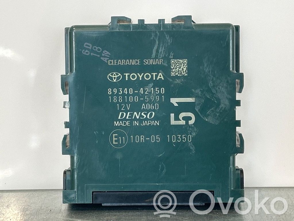Toyota RAV 4 (XA50) Sterownik / Moduł parkowania PDC 