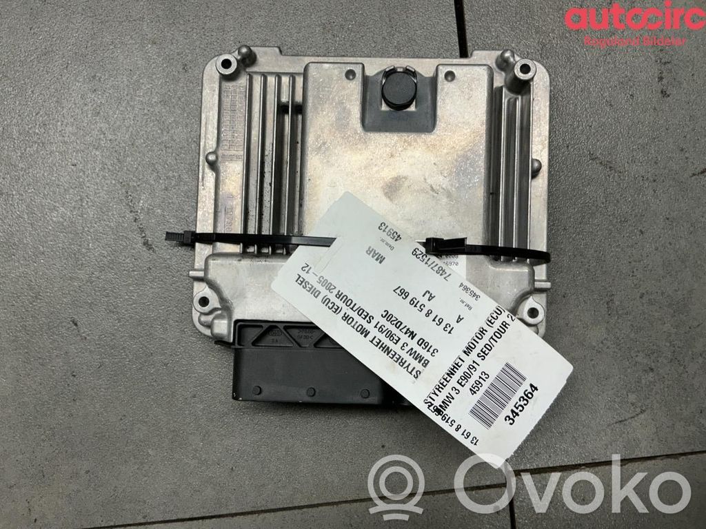 BMW 3 E90 E91 Unitate control motor/modul ECU 