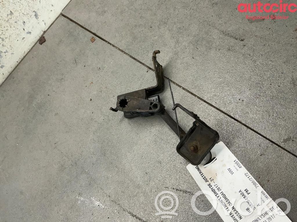 Nissan Qashqai Czujnik poziomu zawieszenia pneumatycznego osi przedniej 
