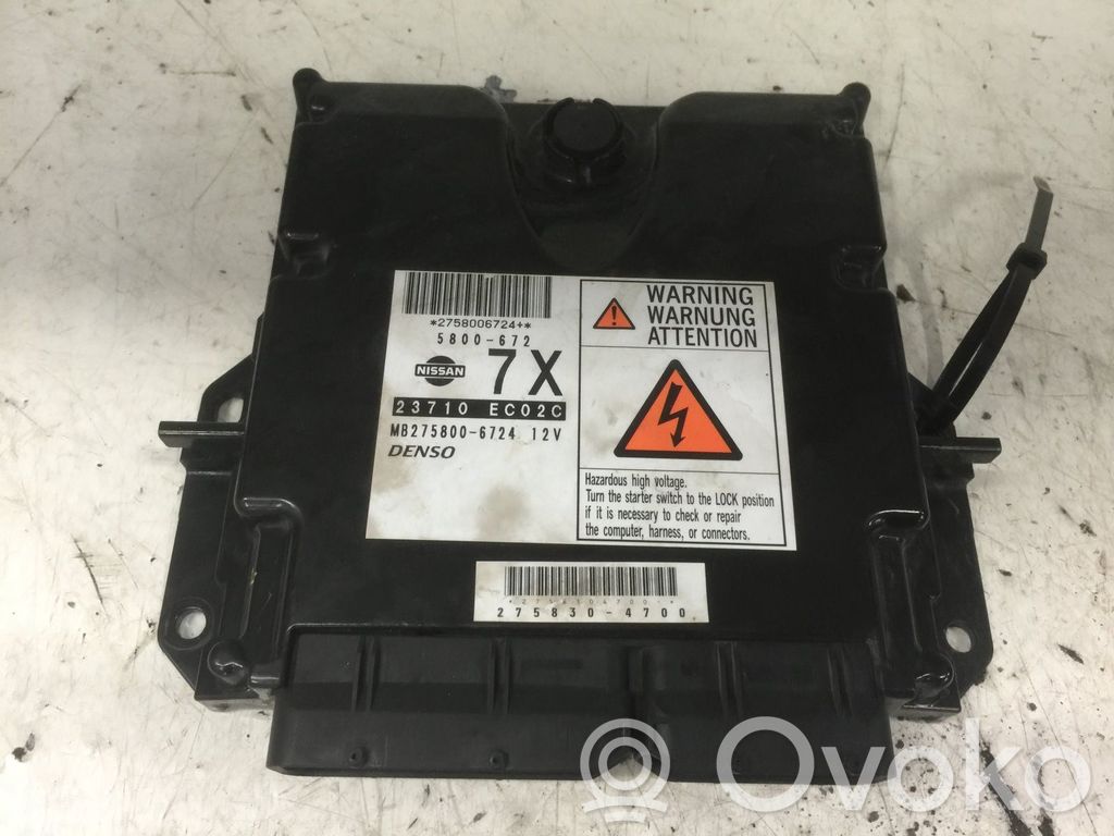 Nissan Navara D40 Engine control unit/module ECU 