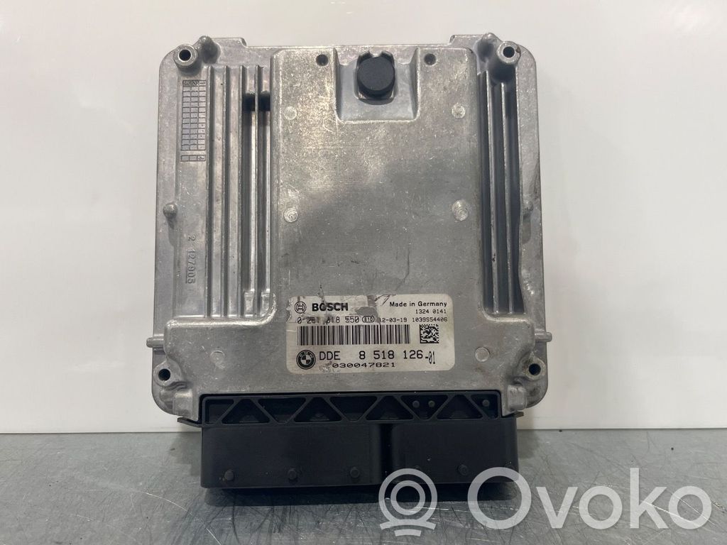 BMW 5 F10 F11 Unitate control motor/modul ECU 