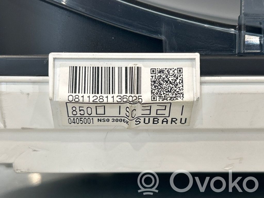 Subaru Forester SH Nopeusmittari (mittaristo)