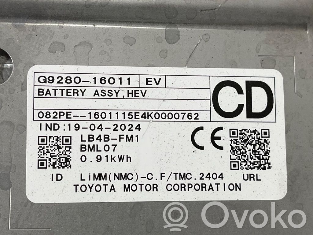Toyota Corolla E210 E21 Bateria do samochodu elektrycznego / hybrydowego