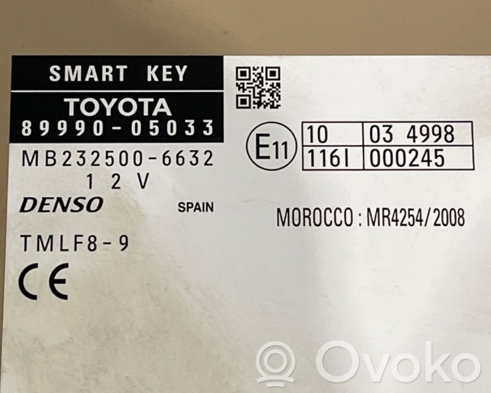 Toyota Avensis T270 Unitate/modul de comandă închidere centralizată