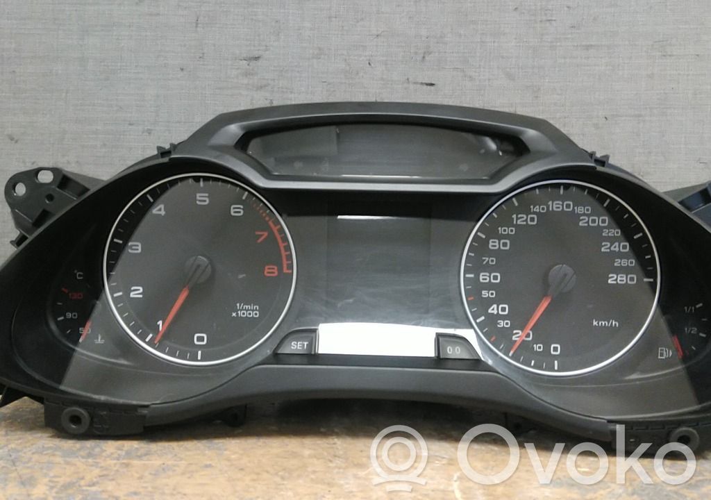 Audi A4 S4 B8 8K Vitezometru (grup de instrumente) 