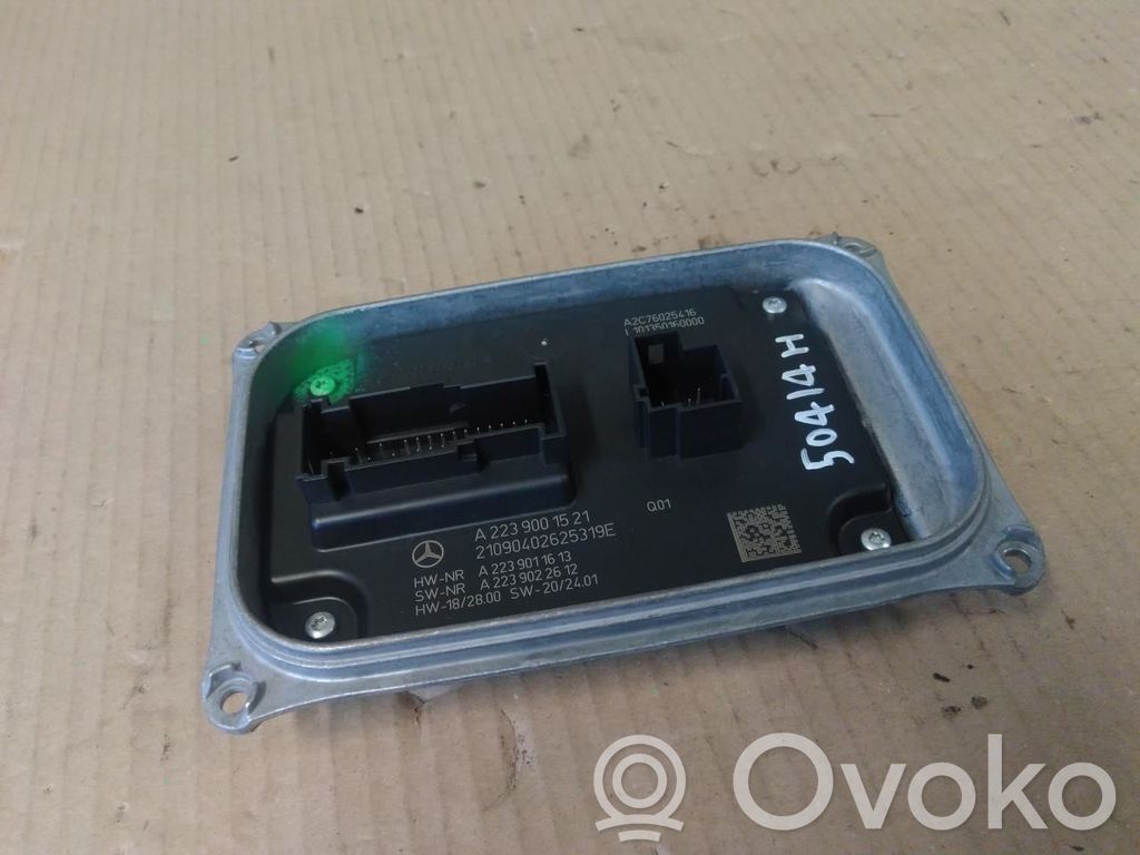 Mercedes-Benz C W206 Moduł sterujący statecznikiem LED 