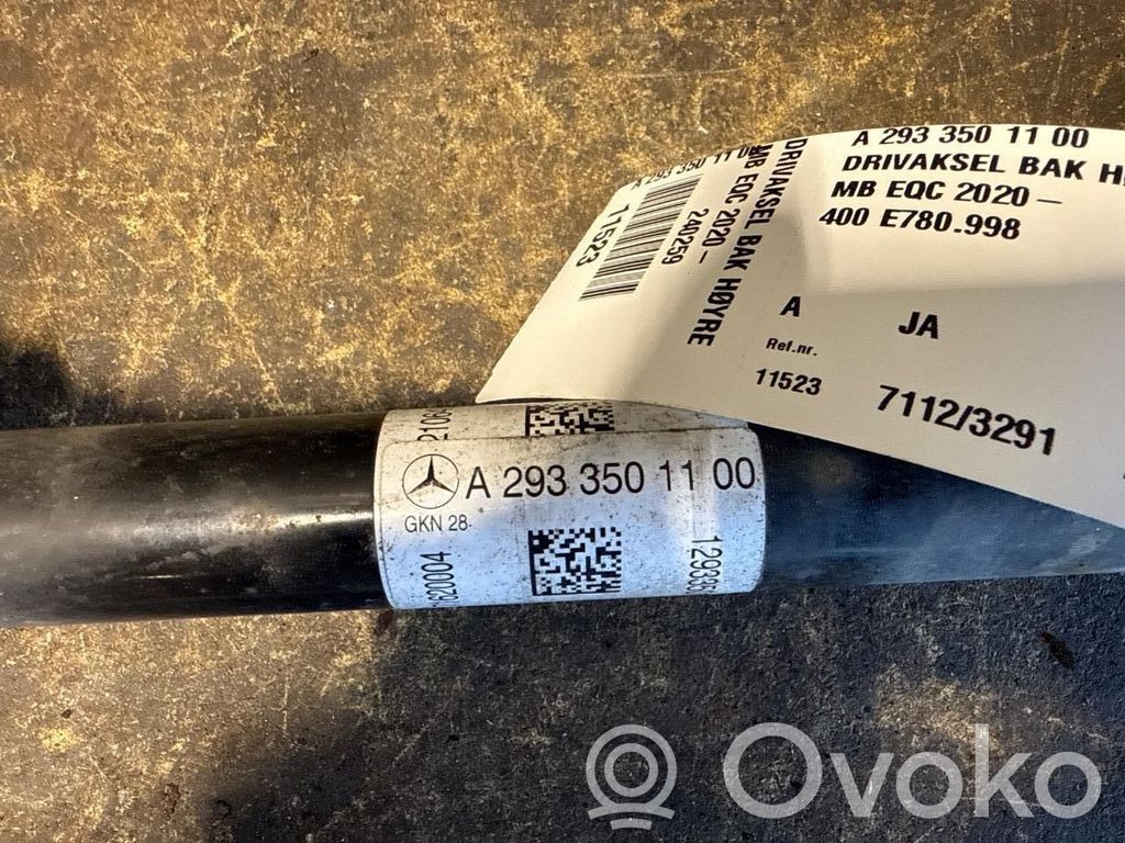 Mercedes-Benz EQC Antriebswelle hinten 