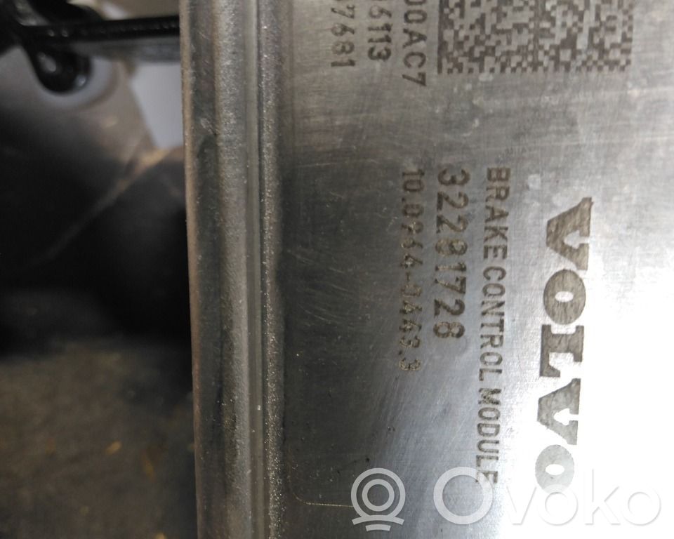 Volvo XC40 Stabdžių intensyvumo (svorio) reguliatorius 