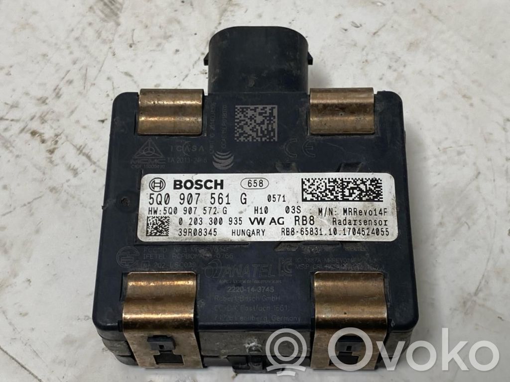 Audi A3 S3 8V Sensor de radar Distronic 
