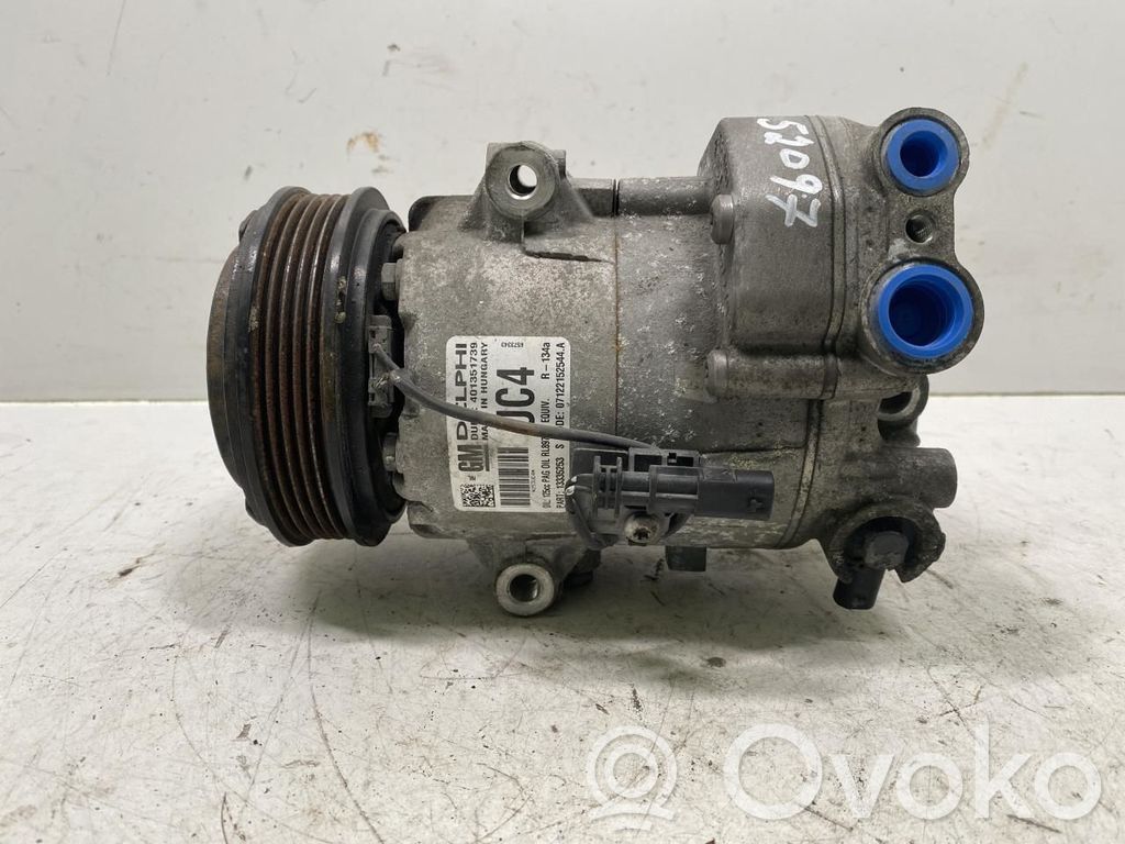 Opel Astra J Kompresor / Sprężarka klimatyzacji A/C 