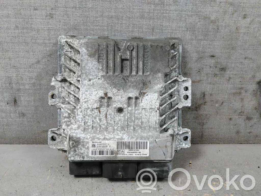 Citroen C4 II Picasso Komputer / Sterownik ECU silnika 