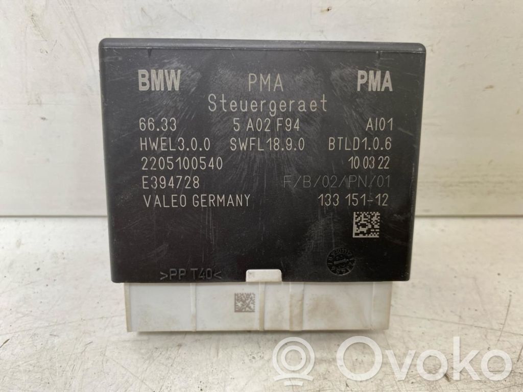 BMW X2 F39 Centralina/modulo sensori di parcheggio PDC 