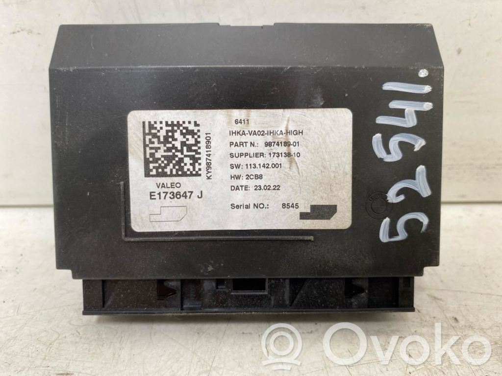 BMW X2 F39 Unitate control aer condiționat/încălzire 