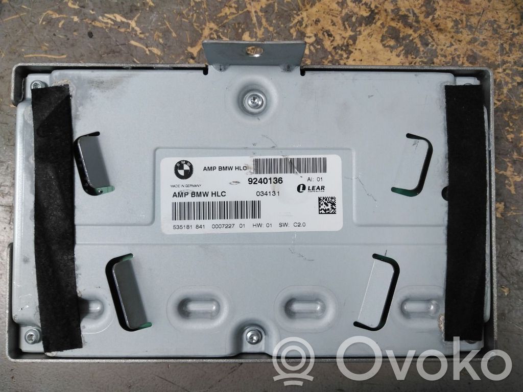 BMW X5 E70 Garso stiprintuvas 