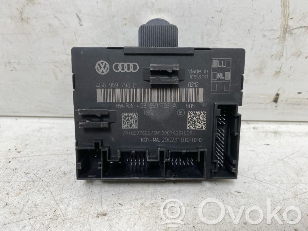 Unidad de control/módulo de la puerta   4G8959793E,4G8959793A,4G8959793D,4G8959793A,4G8959793D,4G8959793E