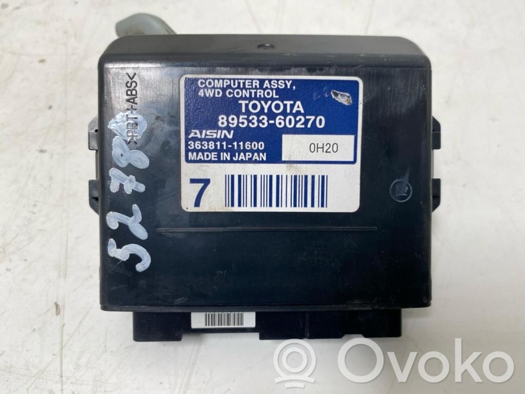Toyota Land Cruiser (J150) Torque split ecu control unit/module 