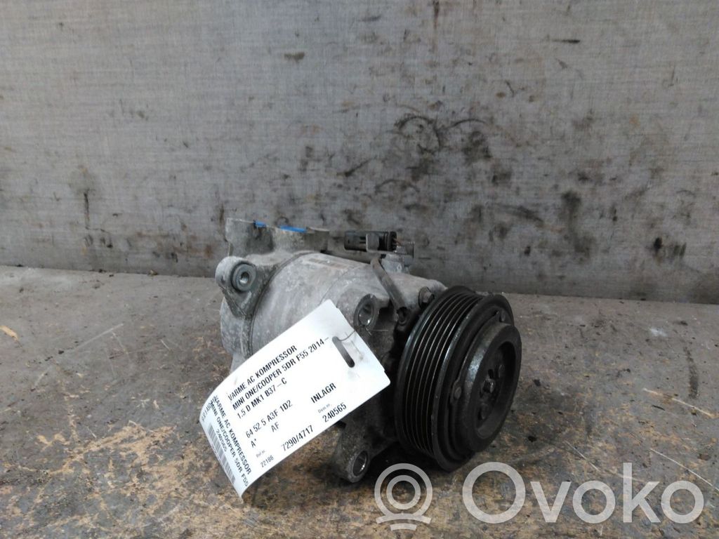 Mini Cooper Coupe R58 Compressore aria condizionata (A/C) (pompa) 