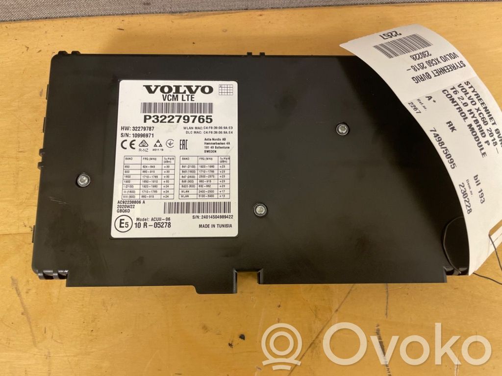 Volvo XC60 Other control units/modules 