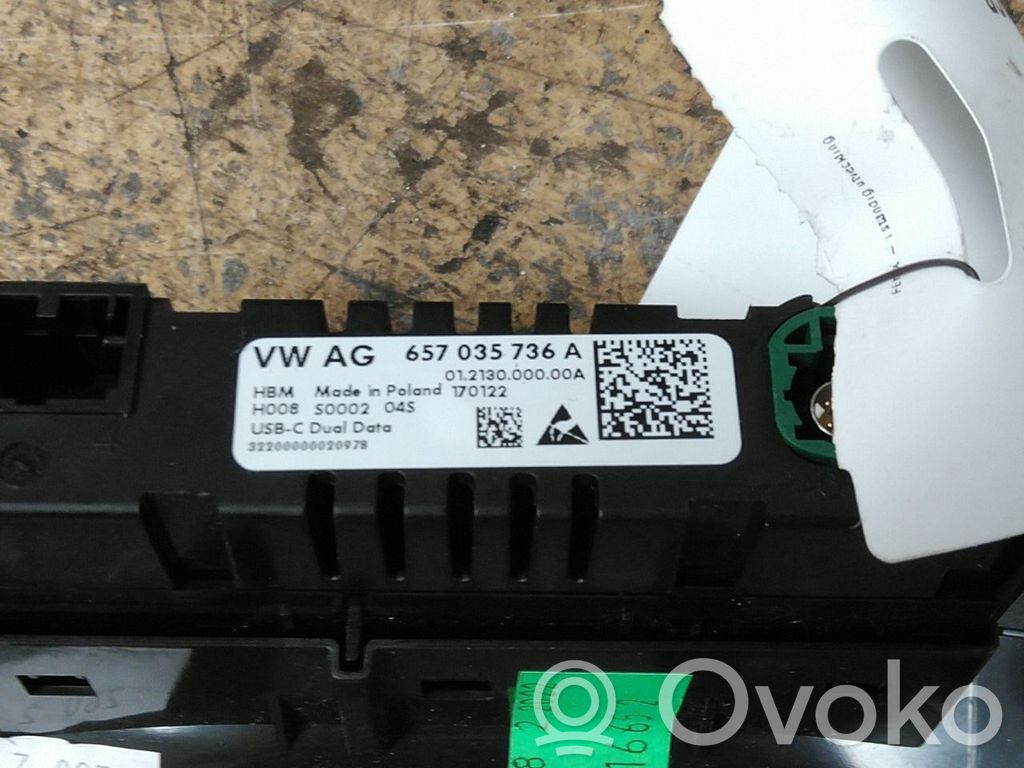 Skoda Enyaq iV Altri interruttori/pulsanti/cambi