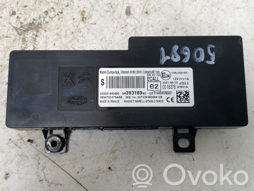 Altre centraline/moduli   9839316980,9839316980