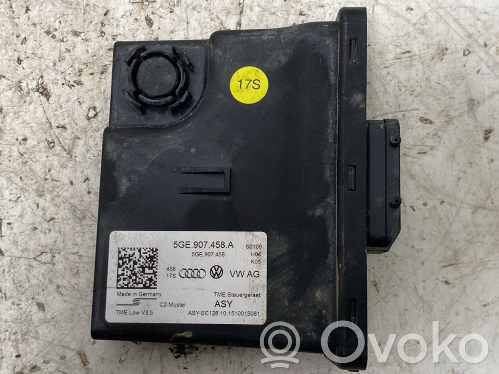 Autres unités de commande / modules   5GE907458A,5GE907458C,5GE907458A,5GE907458C