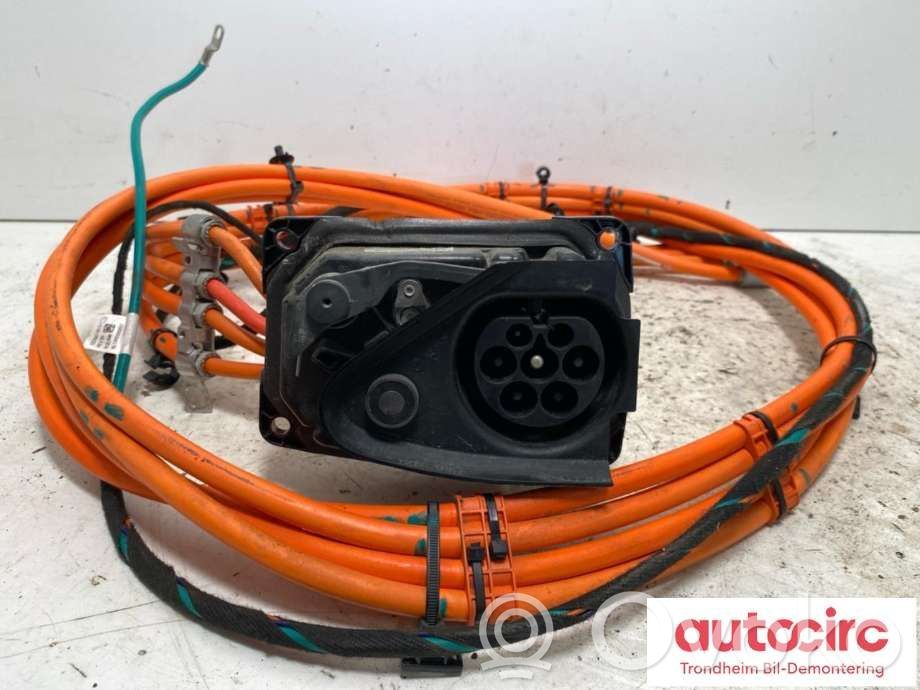 Tesla Model S Electric car charging cable 