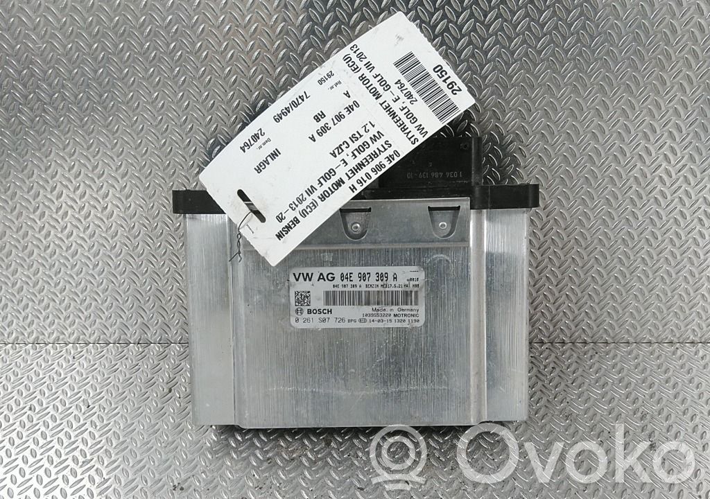 Volkswagen Golf VII Engine control unit/module ECU 