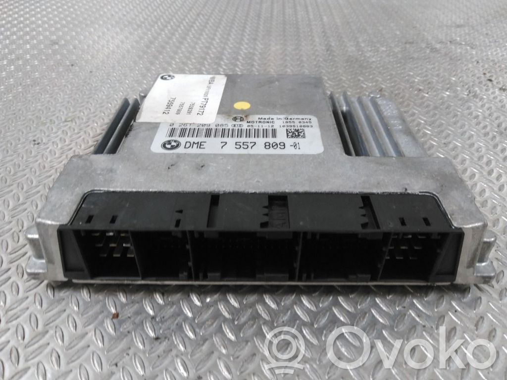 BMW 1 E81 E87 Unité de commande, module ECU de moteur 