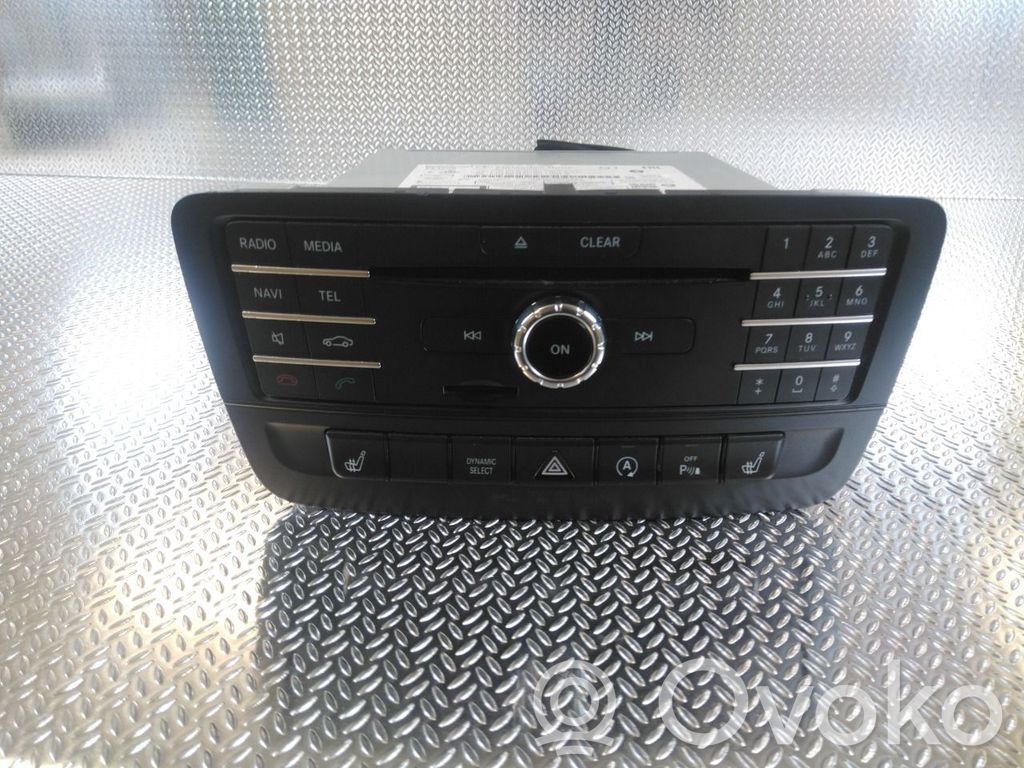 Mercedes-Benz CLA C117 X117 W117 Radio/CD/DVD/GPS-pääyksikkö 